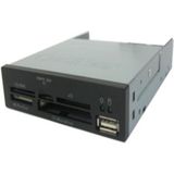 CoolBox - CRCOOCR4002L - Kaartlezer - Zwart - USB 2.0/3.0