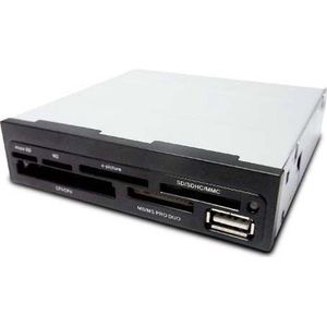 CoolBox - CRCOOCR4002L - Kaartlezer - Zwart - USB 2.0/3.0