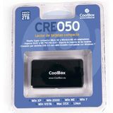 CoolBox CRE 050 geheugenkaartlezer USB 2.0 Zwart