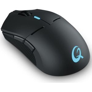 QPAD - DX-900 - Zwarte Draadloze/Bedrade Optische Gamingmuis