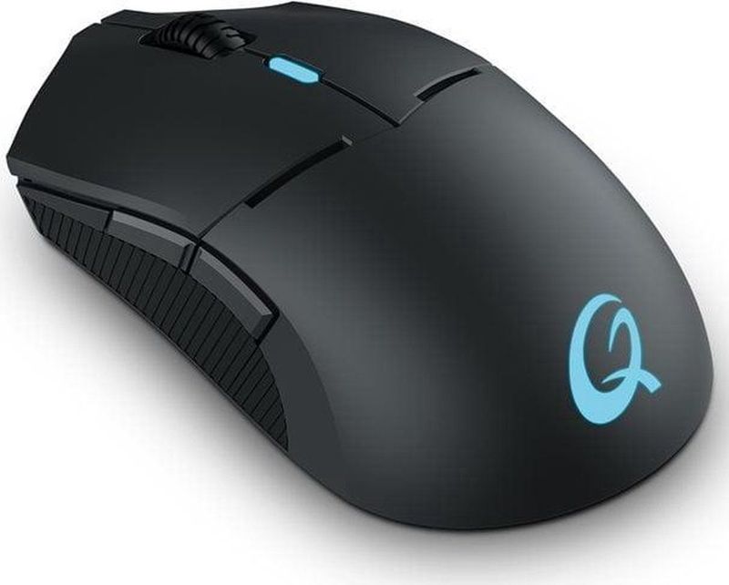 Qpad - Dx-900 - Draadloze Gamingmuis - Zwart - Ergonomisch Ontwerp - 16000 DPI