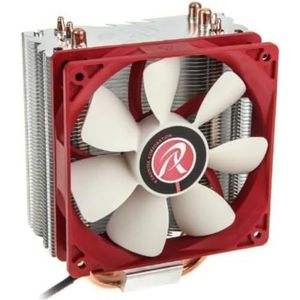 Raijintek Themis Heatpipe CPU Cooler, krachtige processorkoeler met stille ventilator 120 mm; compatibel met Intel en Amd
