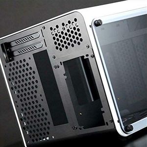 RAIJINTEK METIS EVO TG Mini-ITX behuizing, Tempered Glass - wit
