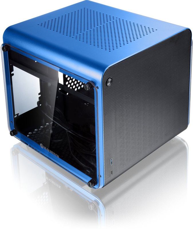Raijintek - Metis EVO TG - PC Behuizing - Zwart - Aluminium en Glas