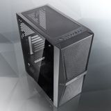 RAIJINTEK - SILENOS MS - Midi Tower Behuizing - Zwart - Gehard Glas