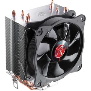 Raijintek CPU Koeler AIDOS II (155 mm), Processorkoeler, Zwart