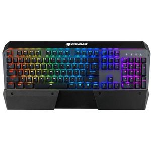 Cougar - Attack X3 Speedy RGB Gaming Toetsenbord - Pro - Cherry MX Silver Switches - 1000 Hz - RGB-LED Verlichting - UK Layout