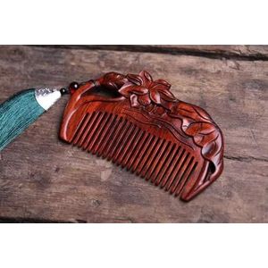 Houten Kam Borstel Sandelhout Care Haar