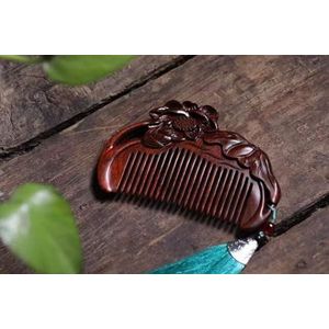 Houten Kam Borstel Sandelhout Care Haar