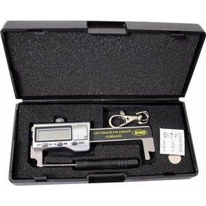 KMC Digitale kettingslijtage meter - RVS - Nauwkeurige metingen - Zilver - Voor fiets onderhoud