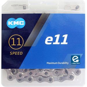 KMC E11 Hi-Performance Triple X-Durability 11-fach E-Bike Kette, 122 Glieder, 5,65mm, silber
