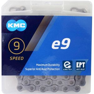 KMC e9 EPT Kette, 9-fach / Silber