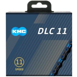 KMC DLC11 Ketting 11-speed 118-schakels Blauw - Zwart