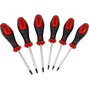 Torxsleutels - Chroom-vanadium Staal - Magnetisch - 6 Stuks