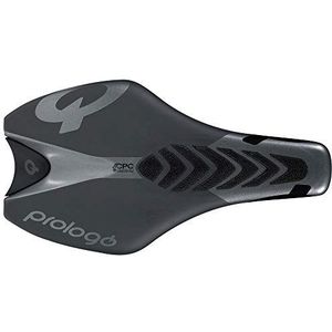 Prologo Unisex's TGale TT CPC Nack Grijs Triathlon zadel, Antraciet/Zwart, 240x128mm