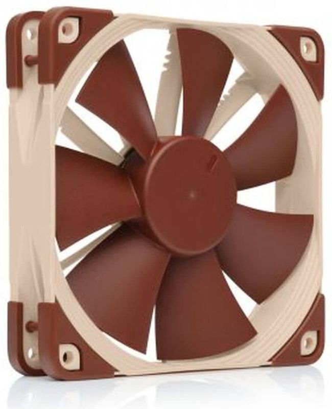Noctua - NF-F12 PWM - Ventilator - Zwart - 120mm - Stille Werking