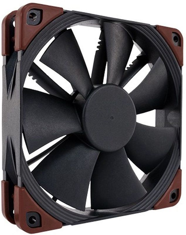 Noctua - NF-F12 PPC - PC Ventilator - Zwart - Bruin