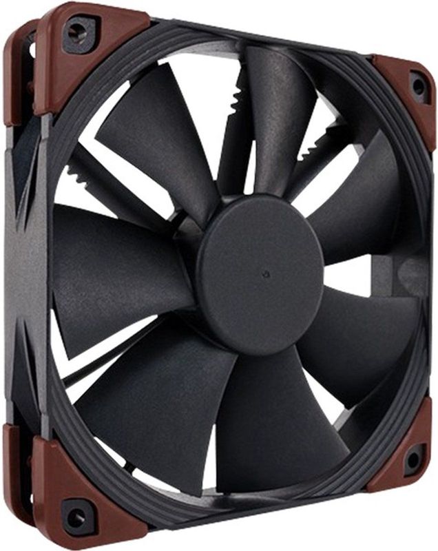 Noctua - NF-F12 PPC 3000 PWM - PC Ventilator - Bruin - Zwart