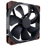 Noctua - NF-A14 PPC 2000 - PC Ventilator - Zwart - Bruin