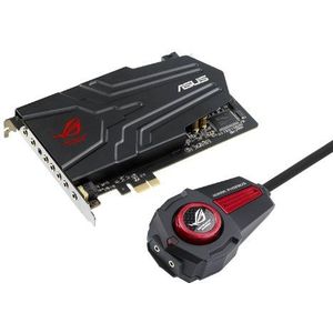 Asus Xonar Phoebus ROG interne PCIe High Definition Gamer geluidskaart, 7.1 geluid, Digital Out, Control Box, Dolby, GX 3.0 game Audio Engine