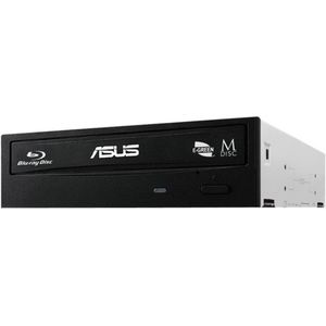 ASUS BW-16D1HT Retail Silent, Schwarz, Ablage, Senkrecht/Horizontal, Desktop, Blu-Ray RW, SATA