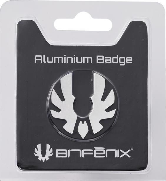 BitFenix Aluminium Logo voor Prodigy (M) behuizing - zilver