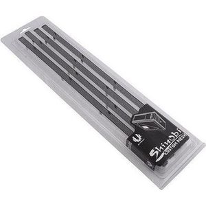 BitFenix - Shinobi Midi-Tower - Zwart - Mesh Strepen