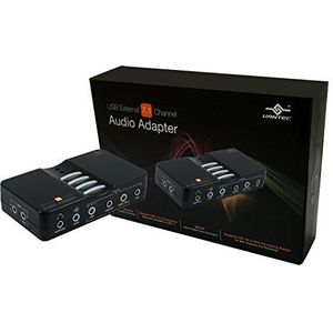 Vantec NBA-200U - USB Externe Audio-adapter - 7.1-kanaals - Zwart