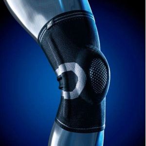 LP Support X-TREMUS 170XT compressie kniebandage (kniesteun), maat: XL, kleur: zwart