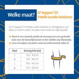 LP Support 721 Patella Luxatie kniebrace - Rechts