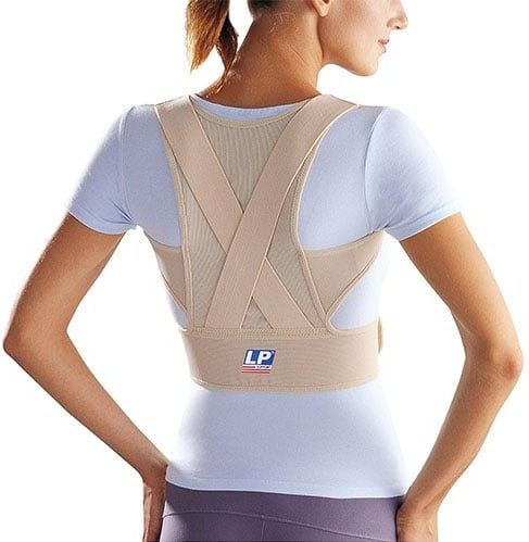 LP Support 929 Houdingsbandage, rechthouder, houdingscorrectie, maat: L, kleur: naturel