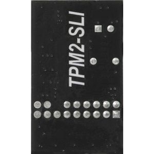 Moederbord - Ondersteuning Windows 8.1 en 10 - LPC-interface IC: INFINEON SLB9665