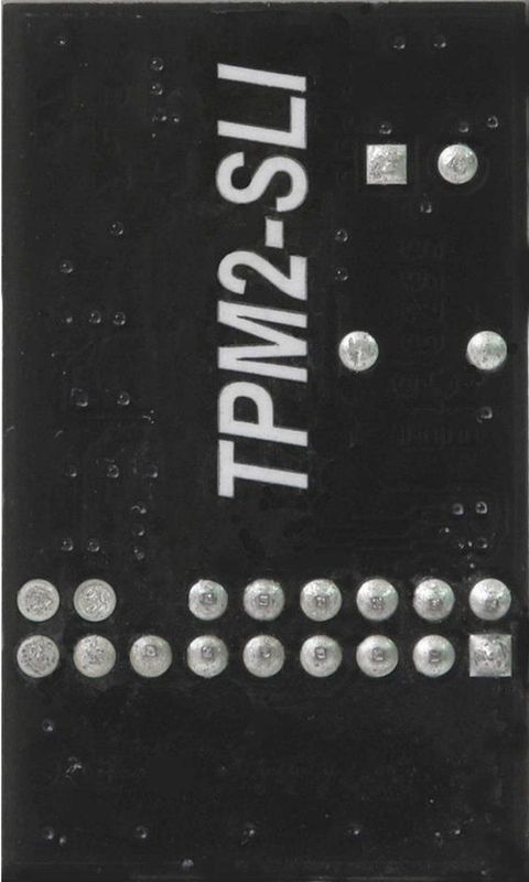 Moederbord - Ondersteuning Windows 8.1 en 10 - LPC-interface IC: INFINEON SLB9665