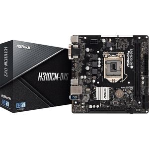 Moederbord ASRock H310CM-DVS Intel H310 LGA 1151