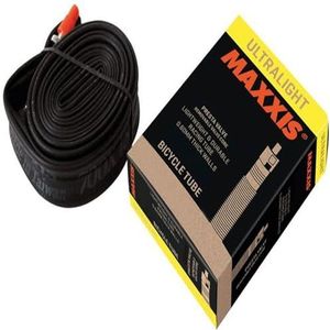 Maxxis Binnenband ULTRALIGHT-27,5x1.75/2.4-Schrader Fietsonderdeel Unisex - Volwassenen, Zwart, One Size