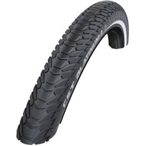 DELI TIRE BUITENBAND 28X2.00 50-622 ZWA/BRUIN SA-272 BREAKER REFLECTIE