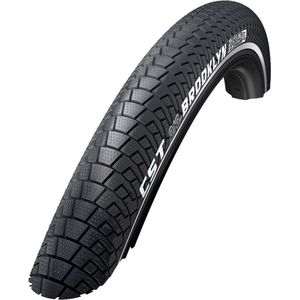 CST Tube Brooklyn 20 x 2,40 62-406 mm schwarz mit Reflexion