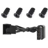 Thermaltake - Pure 20 - Ventilator - Zwart - 200 x 200 x 30 mm