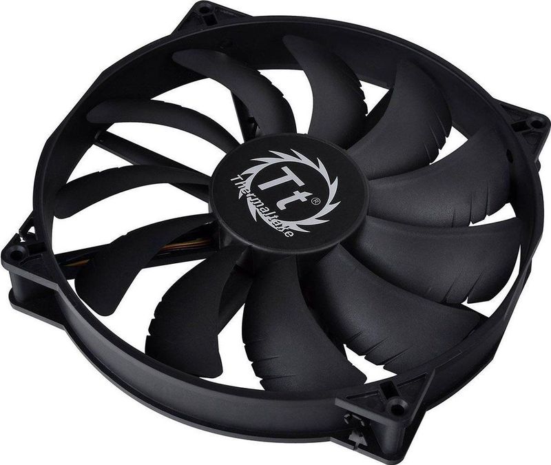 Thermaltake - Pure 20 - Ventilator - Zwart - 200 x 200 x 30 mm