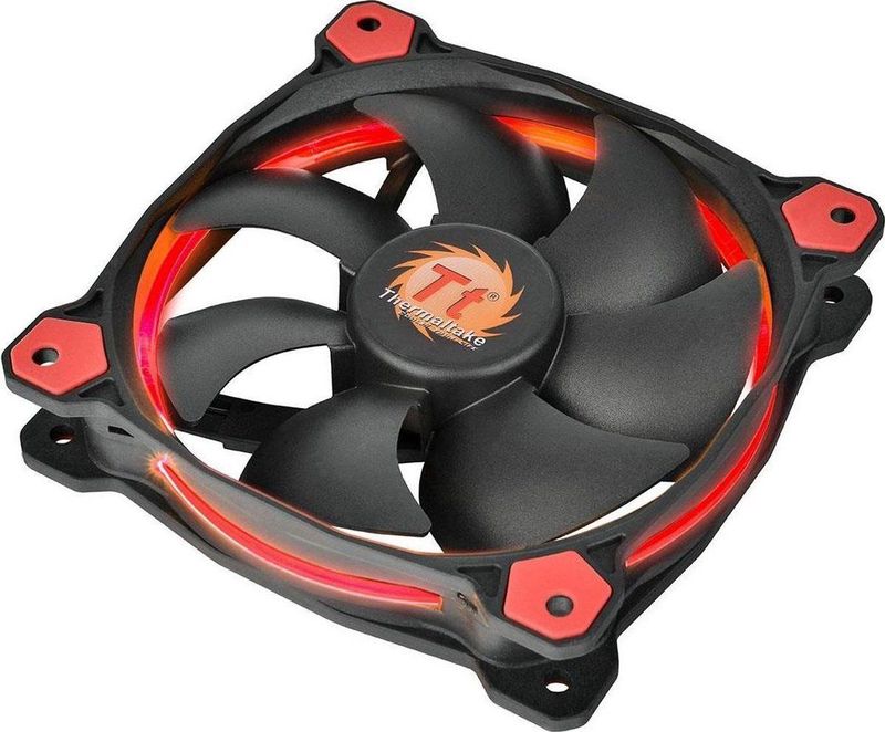 Thermaltake - Riing - Ventilator - Zwart - 120 mm