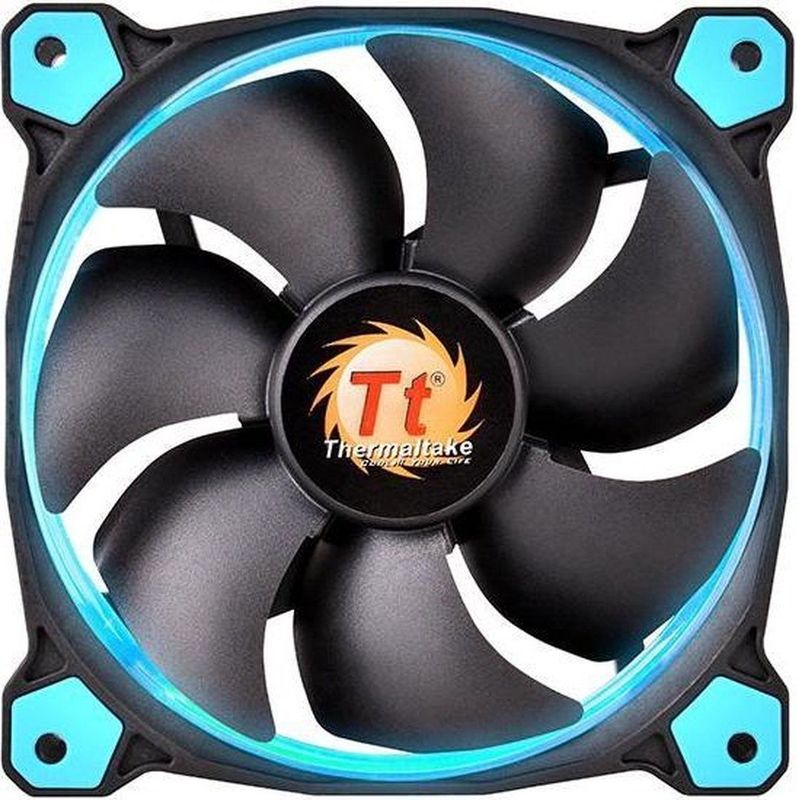 Thermaltake - Riing - PC Ventilator - Zwart - 140 mm