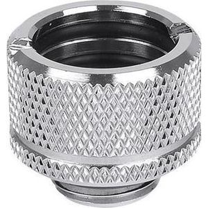 Thermaltake - Pacific G1 4 PETG Tube Adapter - Chroom - Tt LCS Certified