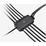 Thermaltake - Commander FP - PWM-Ventilatorhub - Blauw - SATA-Aansluiting