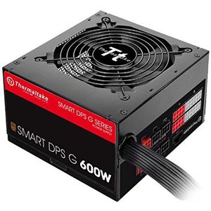 Thermaltake - SMART DPS G - Voeding - Rood - Zwart - 600W