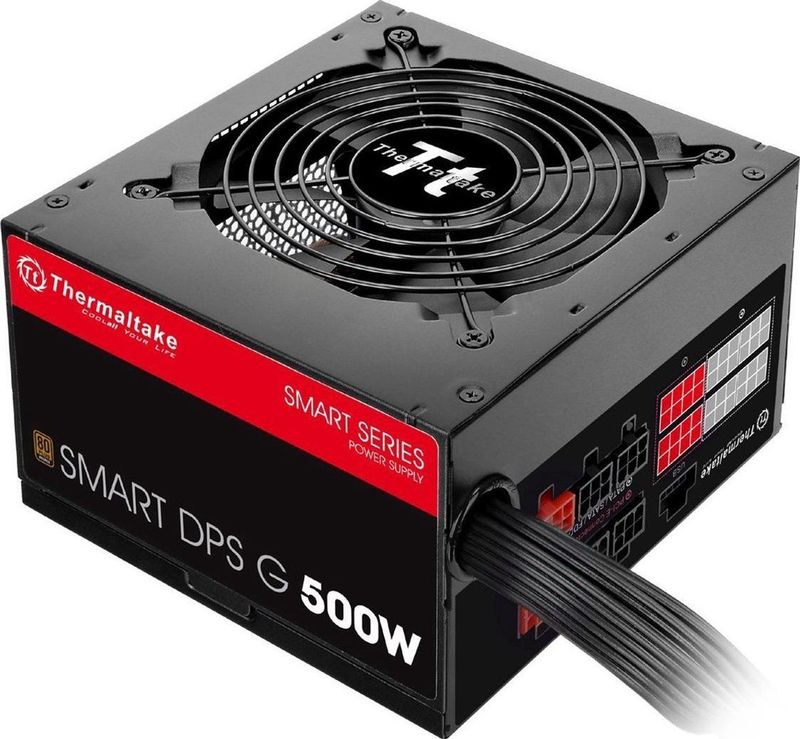 Thermaltake - SMART DPS G - Voeding - Zwart - 500W