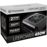Thermaltake - Litepower II - PC Voeding - Zwart - 450W