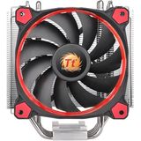 Thermaltake - Riing Silent 12 - Processorkoeler - Zwart - Rood - Zilver