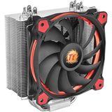 Thermaltake - Riing Silent 12 - Processorkoeler - Zwart - Rood - Zilver