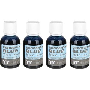 Thermaltake TT Premium kleurconcentraat (voor waterkoelvloeistoffen, 4 x 50 ml) blauw