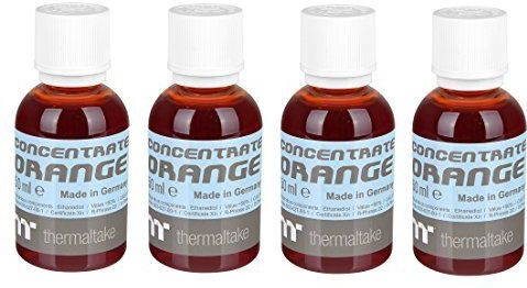 Thermaltake Premium Sinaasappelconcentraat (200 ml, Concentreren), Koelvloeistof voor waterkoelers, Oranje
